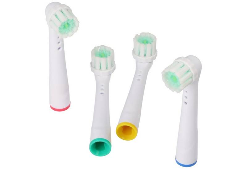 AccuCell Blutdruckmessgerät 4 Stück 3D Whitening Ersatz-Zahnbürstenkopf für elektrische Zahnbürst von AccuCell