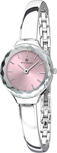 Accurist Watches Damen Analog Japanischer Quarz Uhr mit Messing Armband 8253 von Accurist