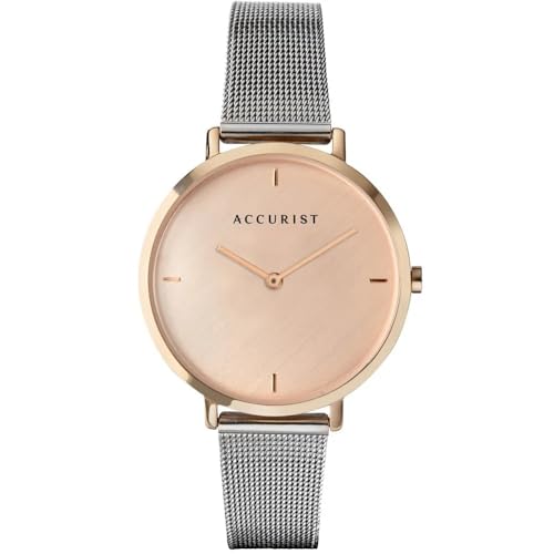 Accurist 8348 Ladies Pink Milanese Watch von Accurist