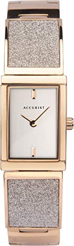 Accurist Watches Damen Analog Quarz Uhr mit Edelstahl Armband 8313 von Accurist