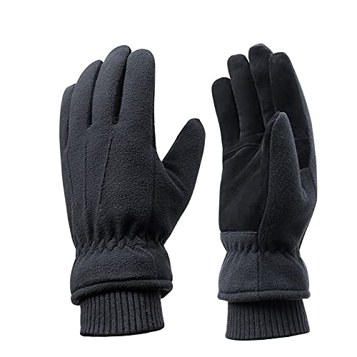 Acdyion Winter Herren und Damen Skihandschuhe Warm Futter aus Thinsulate Winterhandschuhe Outdoor Handschuhe für Skifahren Wandern Radfahren Snowboard von Acdyion