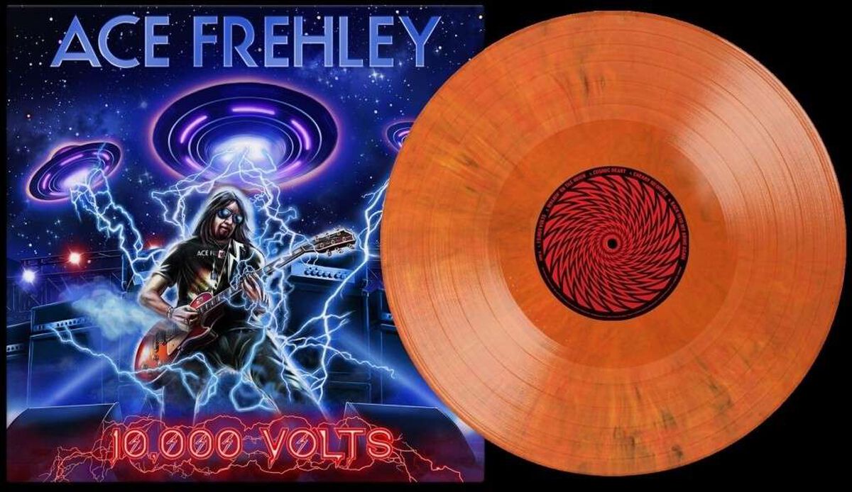 Ace Frehley 10, 000 Volts LP multicolor von Ace Frehley