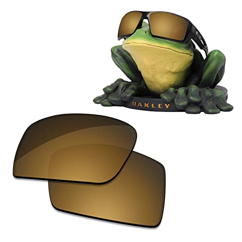 Acefrog AR Beschichtete Polarisierte Ersatzgläser für Oakley Eyepatch 2 OO9136 Sonnenbrillen - Wolfram Gold von Acefrog