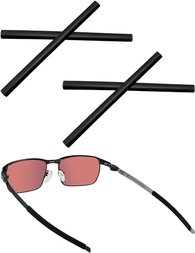 Acefrog 2 Paar verbesserte weiche Silikon-Ersatz-Ohrsocken für Oakley Tincup OX3184, Pitchman OX8050, Tincup Carbon OX5095 Sonnenbrille, perfekte Passform, Schwarz Acefrog 2 Paar verbesserte weiche Silikon-Ersatz-Ohrsocken für Oakley Tincup OX3184, Pitchman OX8050, Tincup Carbon OX5095 Sonnenbrille, perfekte Passform, Schwarz von Acefrog
