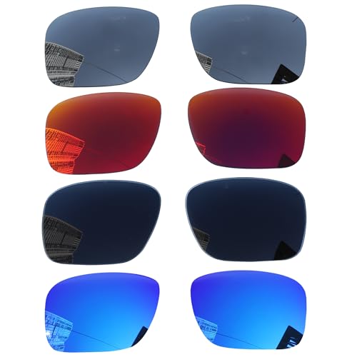Acefrog 4 Paar polarisierte Ersatzgläser für Oakley Holbrook OO9102 Sonnenbrille, perfekte Passform, bruchsicher,kratzfest, Value Pack Acefrog 4 Paar polarisierte Ersatzgläser für Oakley Holbrook OO9102 Sonnenbrille, perfekte Passform, bruchsicher,kratzfest, Value Pack von Acefrog