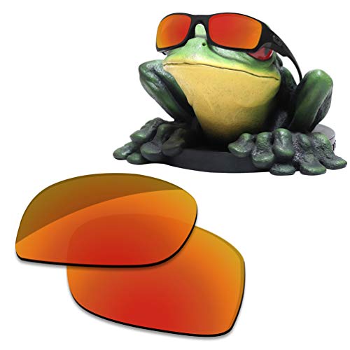 Acefrog AR Beschichtete Polarisierte Ersatzgläser für Oakley Fives Squared Sonnenbrillen - Jaffa Orange von Acefrog