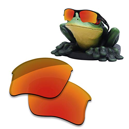 Acefrog AR Beschichtete Polarisierte Ersatzgläser für Oakley Flak Jacket XLJ Sonnenbrillen - Jaffa Orange von Acefrog