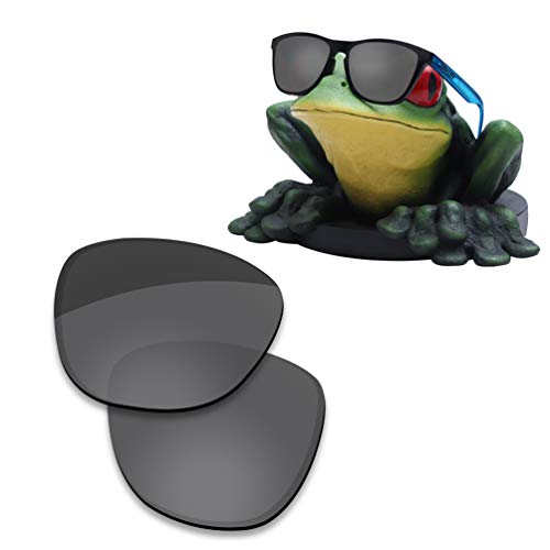Acefrog AR Beschichtete Polarisierte Ersatzgläser für Oakley Frogskins OO9013 Sonnenbrillen - Pitch Black von Acefrog