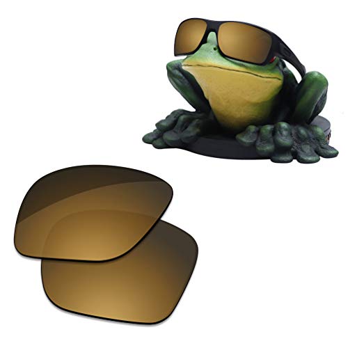 Acefrog AR Beschichtete Polarisierte Ersatzgläser für Oakley Turbine OO9263 Sonnenbrillen - Wolfram Gold von Acefrog