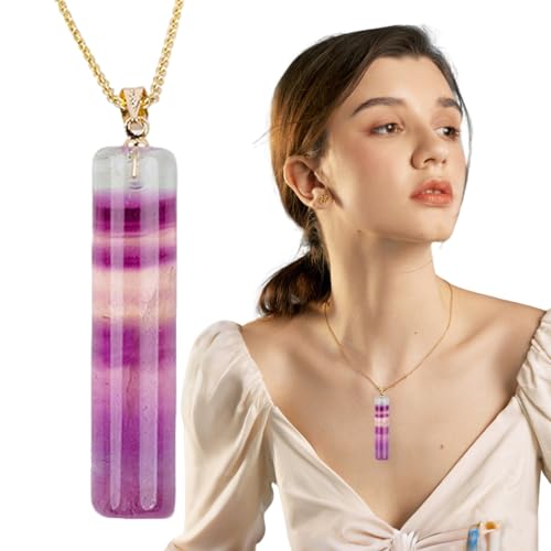 Aceirropy Heilender Kristall Anhänger - Heilsteine Schmuckanhänger Mit Kette | Verstellbare Bequeme Kette Für Formelle Anlässe Reisen Hochzeit Mit Komfortabler Tragbarkeit Aceirropy Heilender Kristall Anhänger - Heilsteine Schmuckanhänger Mit Kette | Verstellbare Bequeme Kette Für Formelle Anlässe Reisen Hochzeit Mit Komfortabler Tragbarkeit von Aceirropy