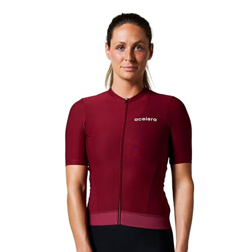 Acelera Essential Radtrikot Damen Kurzarm Fahrradtrikot Sommer Trikot Radsport - L von Acelera