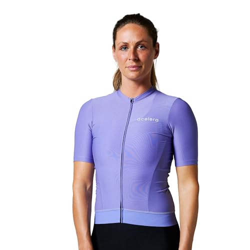 Acelera Essential Radtrikot Damen Kurzarm Fahrradtrikot Sommer Trikot Radsport - M von Acelera
