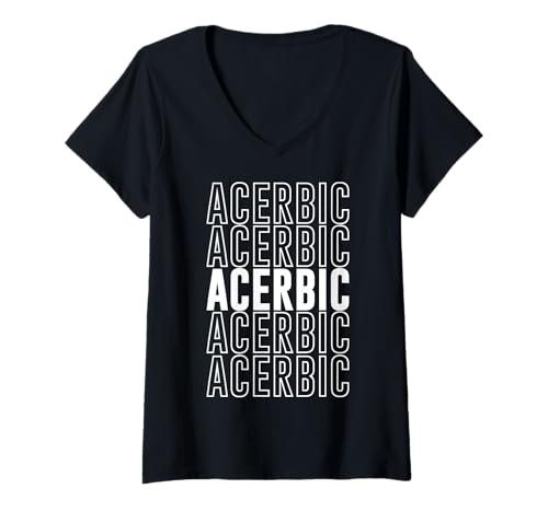 Damen Herb T-Shirt mit V-Ausschnitt Damen Herb T-Shirt mit V-Ausschnitt von Acerbic Apparel
