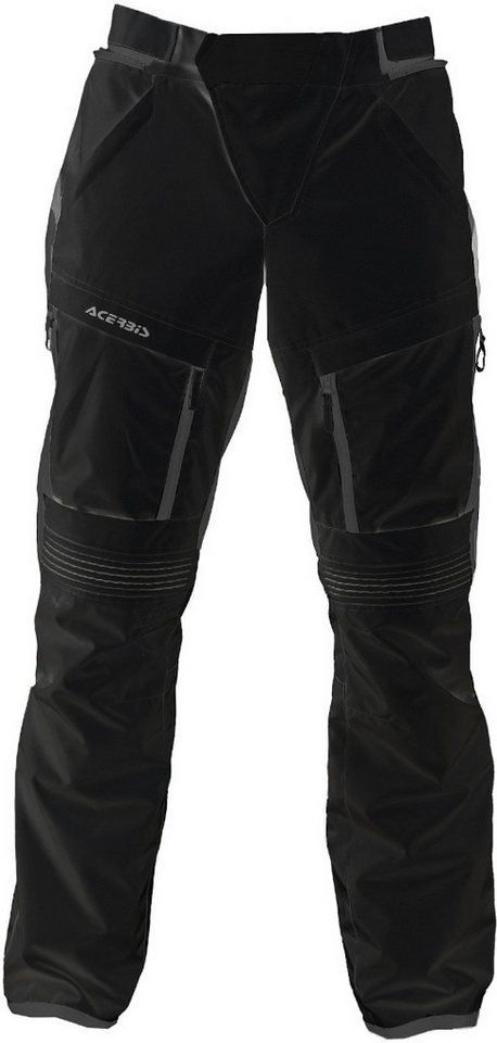 Acerbis Motorradhose X-Rover wasserdichte Motorrad Textilhose 3-Lagen-Laminat,Knieprotektoren enthalten,herausnehmbares Innenfu von Acerbis
