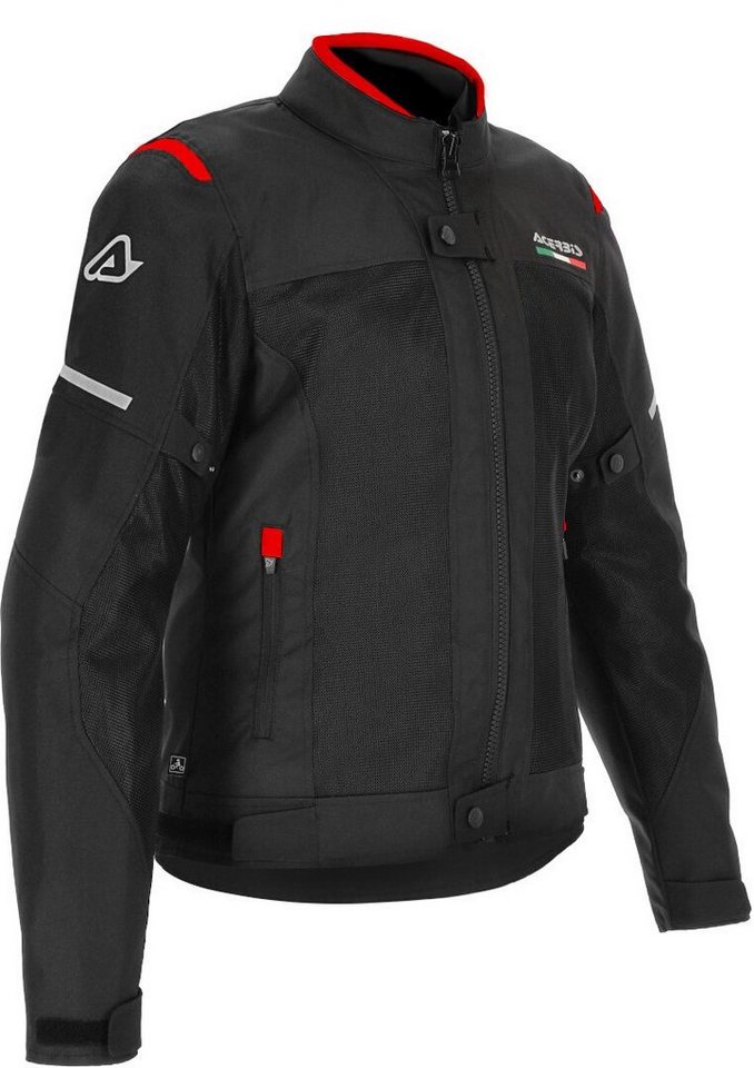 Acerbis Motorradjacke On Road Ruby Damen Motorrad Textiljacke 3-Lagen-Laminat,herausnehmbare Membrane,wasserdicht von Acerbis