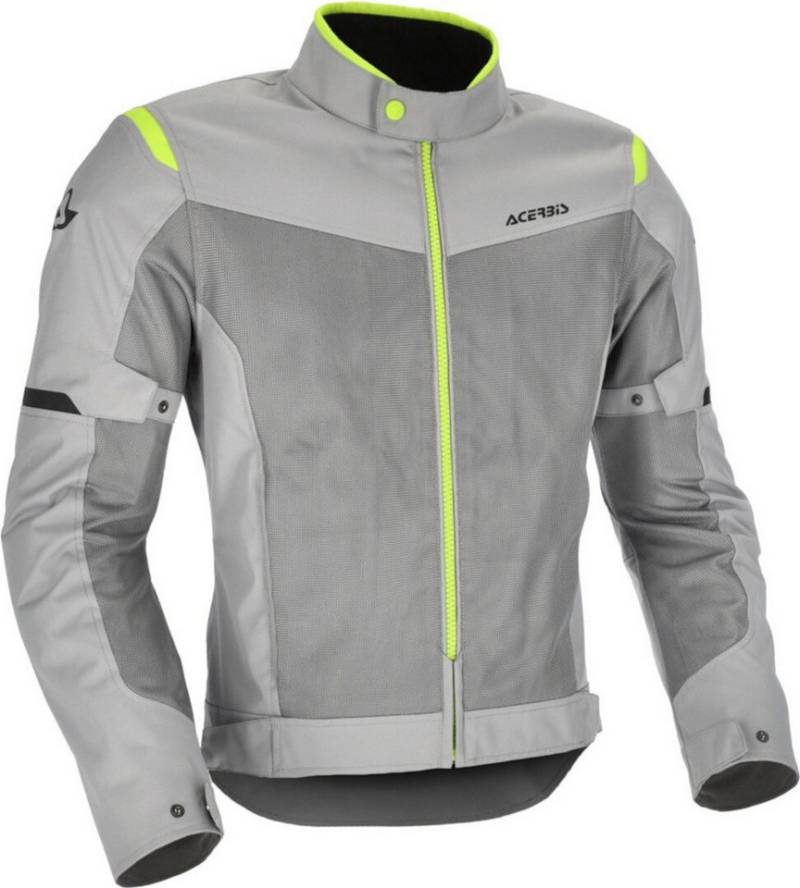 Acerbis Motorradjacke Ramsey Vented 2.0 Mesh Motorrad Textiljacke Ellenbogenprotektoren enthalten,Schulterprotektoren enthalten von Acerbis
