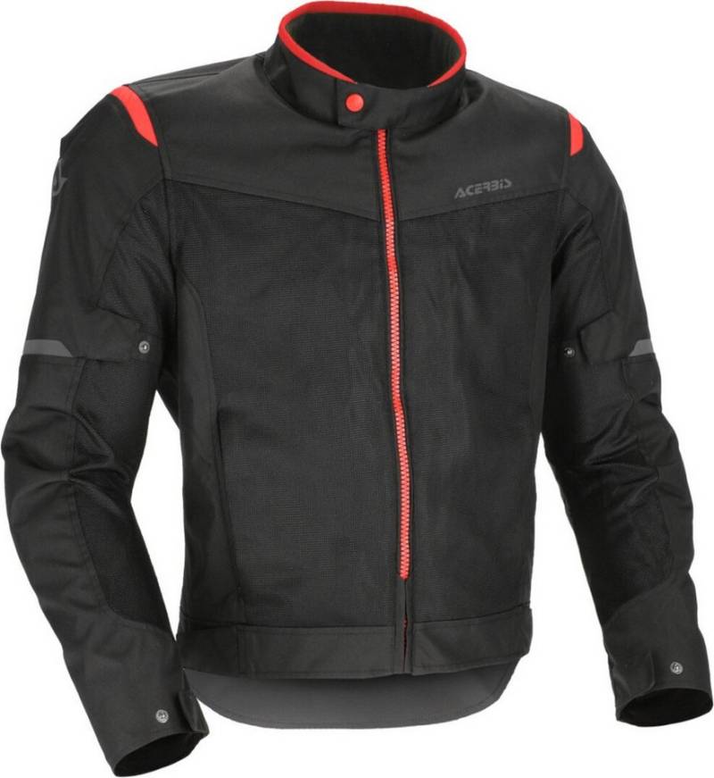 Acerbis Motorradjacke Ramsey Vented 2.0 Mesh Motorrad Textiljacke Ellenbogenprotektoren enthalten,Schulterprotektoren enthalten von Acerbis