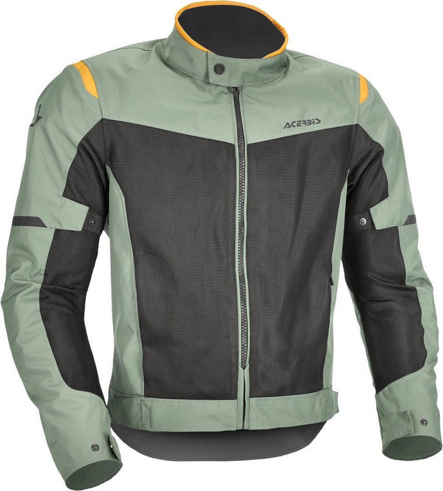 Acerbis Motorradjacke Ramsey Vented 2.0 Mesh Motorrad Textiljacke Ellenbogenprotektoren enthalten,Schulterprotektoren enthalten von Acerbis