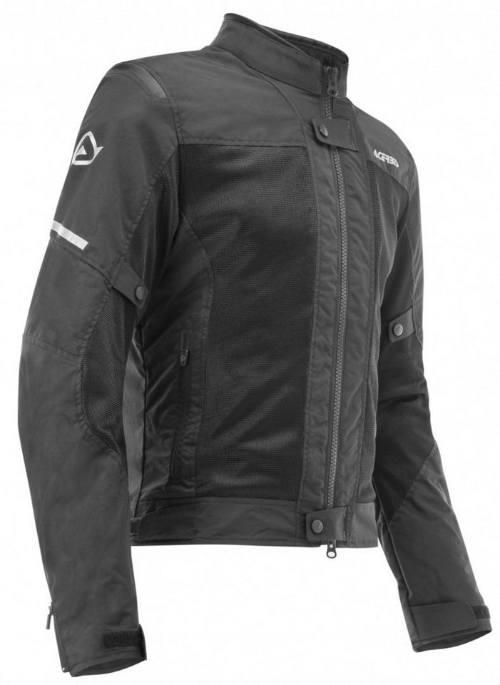 Acerbis Motorradjacke Ramsey Vented Damen Motorrad Textiljacke (wasserdicht) Wasserdicht Belüftet Atmungsaktiv wasserabweisend protektoren abrieb von Acerbis