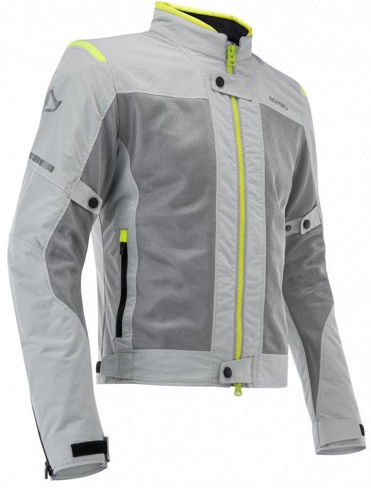 Acerbis Motorradjacke Ramsey Vented Motorrad Textiljacke Wasserdicht Belüftet Atmungsaktiv wasserabweisend protektoren abrieb von Acerbis