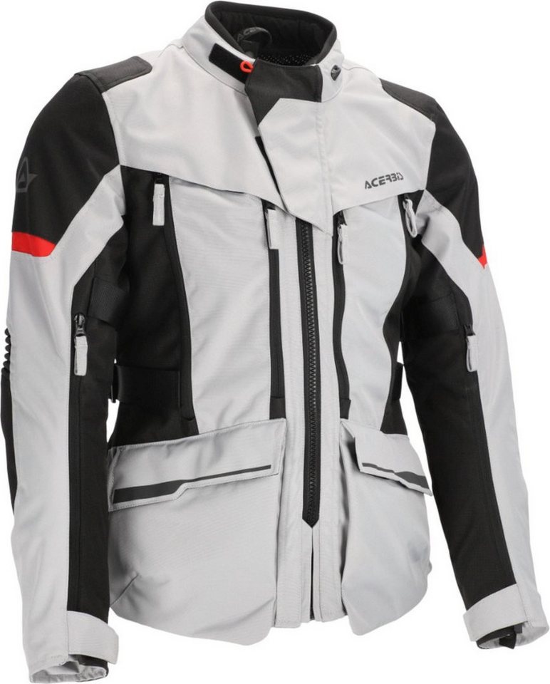 Acerbis Motorradjacke X-Rover wasserdichte Damen Motorrad Textiljacke Ellenbogenprotektoren enthalten,Schulterprotektoren enthalten,was von Acerbis