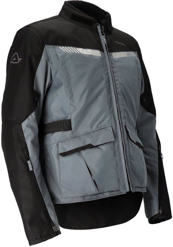 Acerbis Motorradjacke X-Trail Motorrad Textiljacke herausnehmbare Membrane,wasserdicht von Acerbis