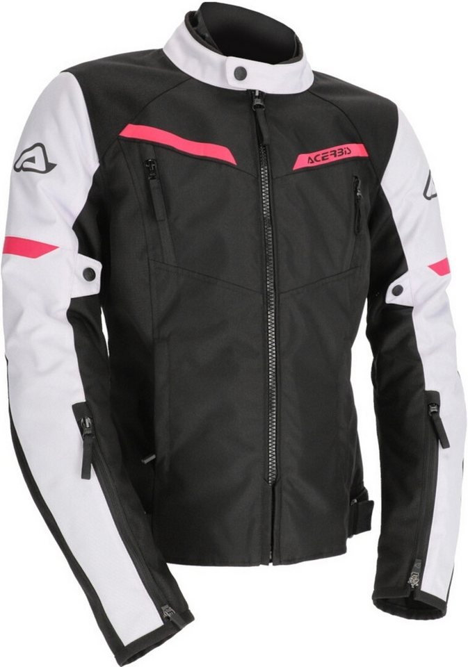 Acerbis Motorradjacke X-Street Damen Motorrad Textiljacke herausnehmbare Membrane,wasserdicht von Acerbis
