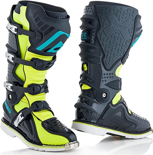 Acerbis X-Move 2.0 Stiefel, Gelb/Grau, T.41 von Acerbis