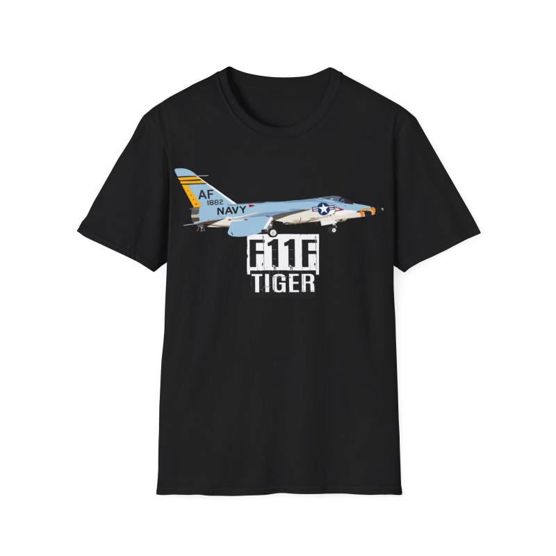 F11F Tiger T-Shirt F-11 Kampfjet F11 Shirt Kampfflugzeug Militär Geschenk Luftfahrt von AcesGallery