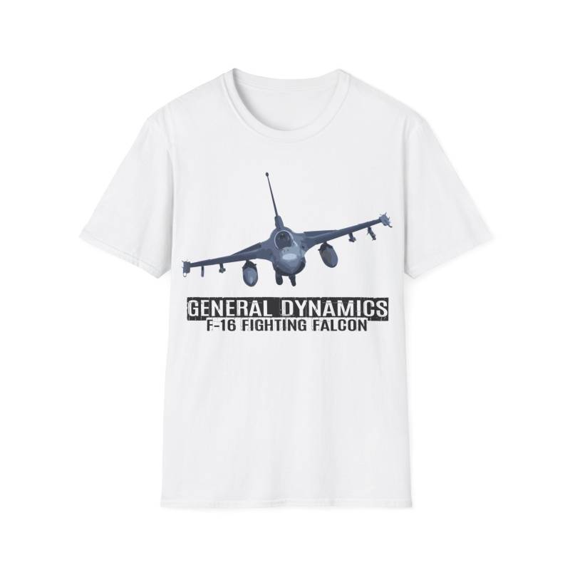 General Dynamik F-16 Fighting Falke T-Shirt F16 Kampfjet Shirt Kampfflugzeug Militär Geschenk von AcesGallery