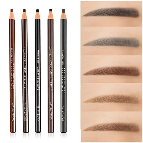 Acfun 5 Stück 5 Farben Peel-Off Eye Augenbrauenstift Set zum Zeichnen Markieren Augenbrauenstift Augenbrauenstift Make-up Kosmetik Werkzeug Acfun 5 Stück 5 Farben Peel-Off Eye Augenbrauenstift Set zum Zeichnen Markieren Augenbrauenstift Augenbrauenstift Make-up Kosmetik Werkzeug von Acfun
