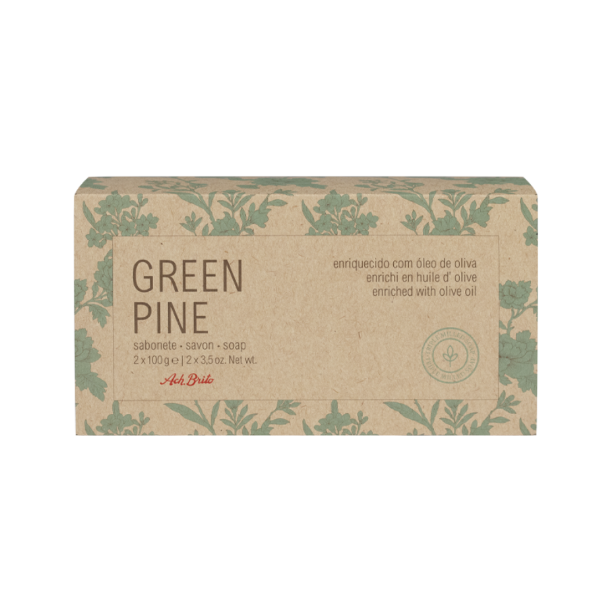 Ach. Brito Green Pine Seife 2 x 100 g von Ach. Brito
