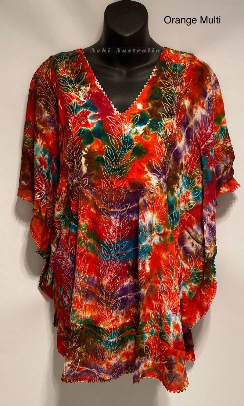 Wunderschöner Batik Poncho von AchiAustralia