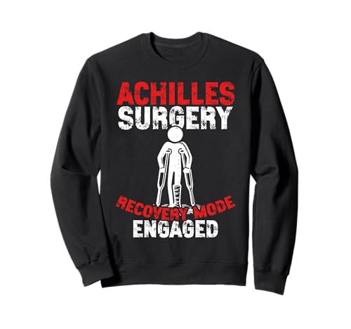 Achilleschirurgie Lustiges Design Achilleserholung Männer Frauen Sweatshirt von Achilles Surgery Recovery Designs Men Women