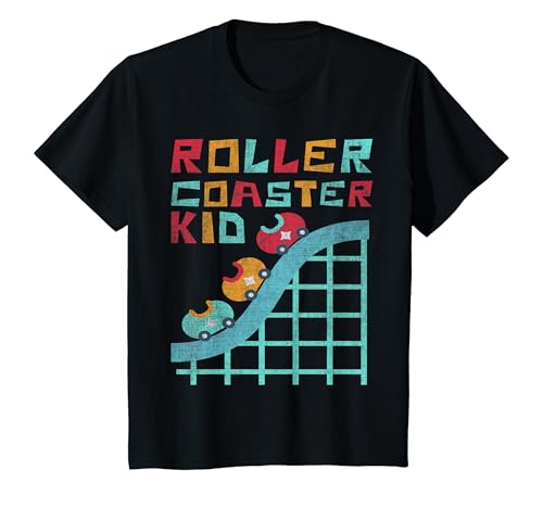 Kinder Vergnügungspark Liebhaber Roller Coaster Kid T-Shirt Kinder Vergnügungspark Liebhaber Roller Coaster Kid T-Shirt von Achterbahn Kinder Geschenkideen