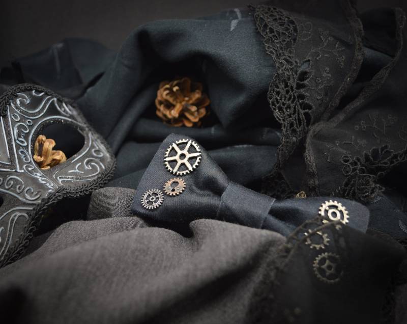 Steampunk Fliege; Halloween-Mode; Gothic Accessoire; Darkling Stil von AciesWorld
