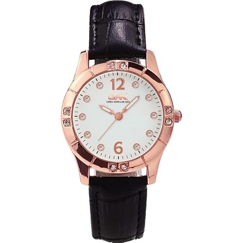 Ackssi Damen Analog Quarz Uhr mit Leder Armband ACKW-022-05-3 von Ackssi