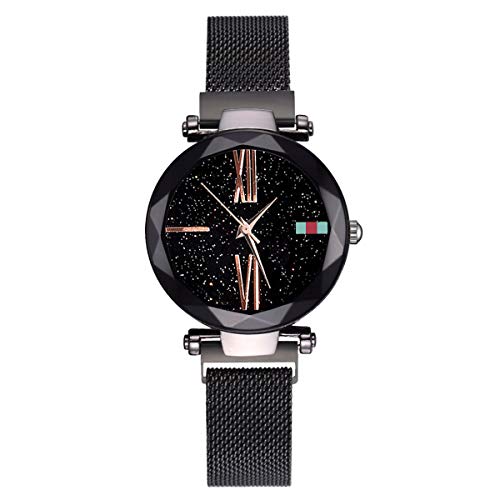 Ackssi Damen analog Quarz Uhr mit Edelstahl Armband ACKW-007-03 von Ackssi