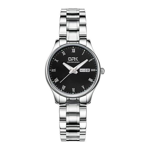 Ackssi Damen analog Quarz Uhr mit Edelstahl Armband ACKW-021-04 von Ackssi