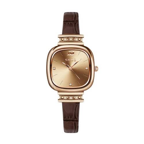 Ackssi Damen analog Quarz Uhr mit Leder Armband ACKW-031-01 von Ackssi