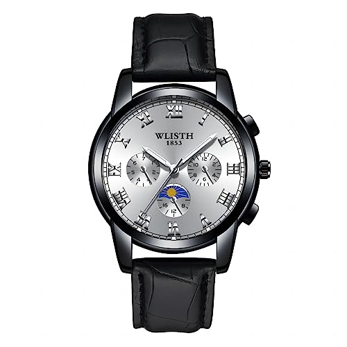 Ackssi Herren Analog Quarz Uhr mit Edelstahl Armband ACKM-015-08 von Ackssi