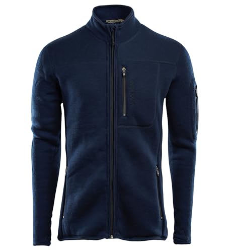 Aclima FLEECEWOOL Jacket Fleecejacke 2023 (Dark Navy, M) von Aclima