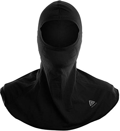Aclima LightWool Sturmhaube, Jet Black, ONE Size von Aclima