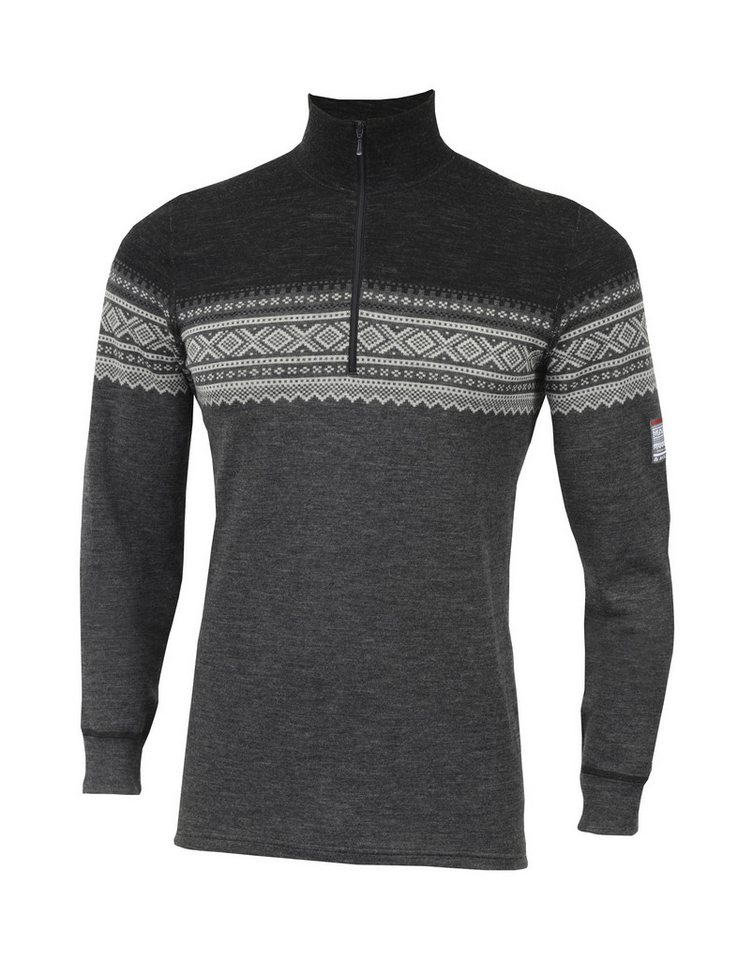 Aclima Strickfleece-Pullover DesignWool Marius Mockneck - Pullover aus Merinowolle für Herren von Aclima