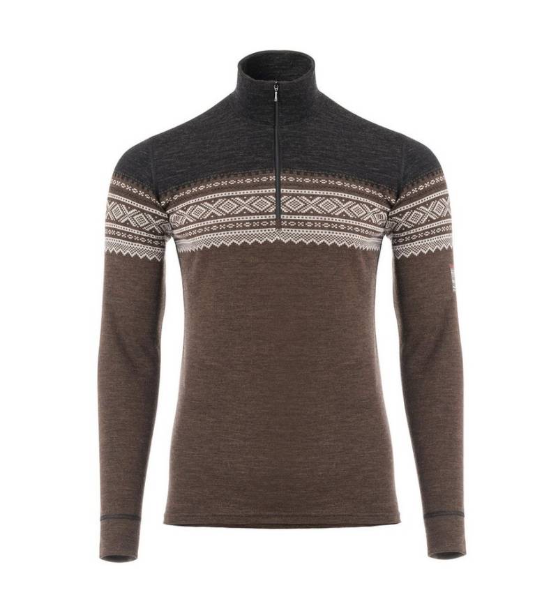 Aclima Strickfleece-Pullover DesignWool Marius Mockneck - Pullover aus Merinowolle für Herren von Aclima