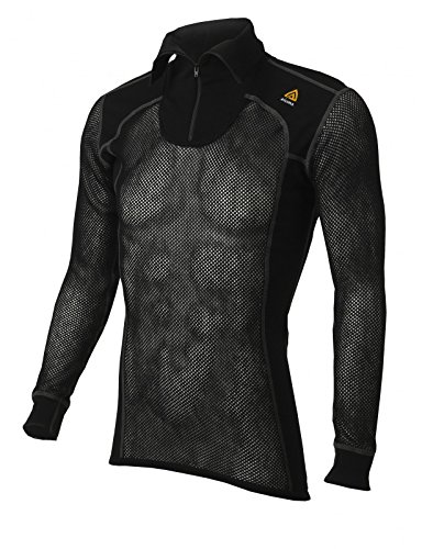Aclima Herren Woolnet Polo Zip-Shirt Langarm Unterhemd Funktionsunterhemd Aclima Herren Woolnet Polo Zip-Shirt Langarm Unterhemd Funktionsunterhemd von Aclima