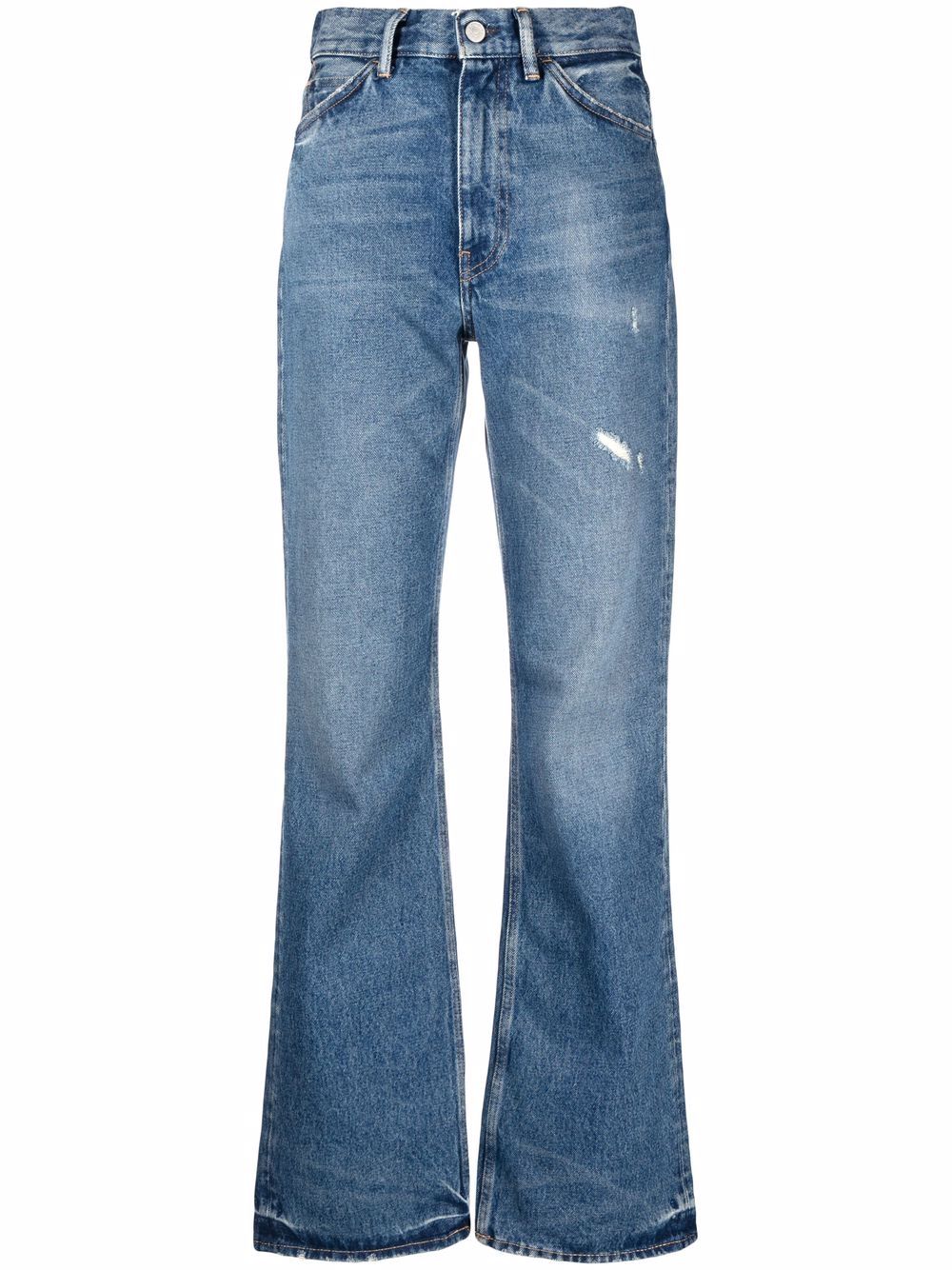 Acne Studios Bootcut-Jeans im Distressed-Look - Blau von Acne Studios