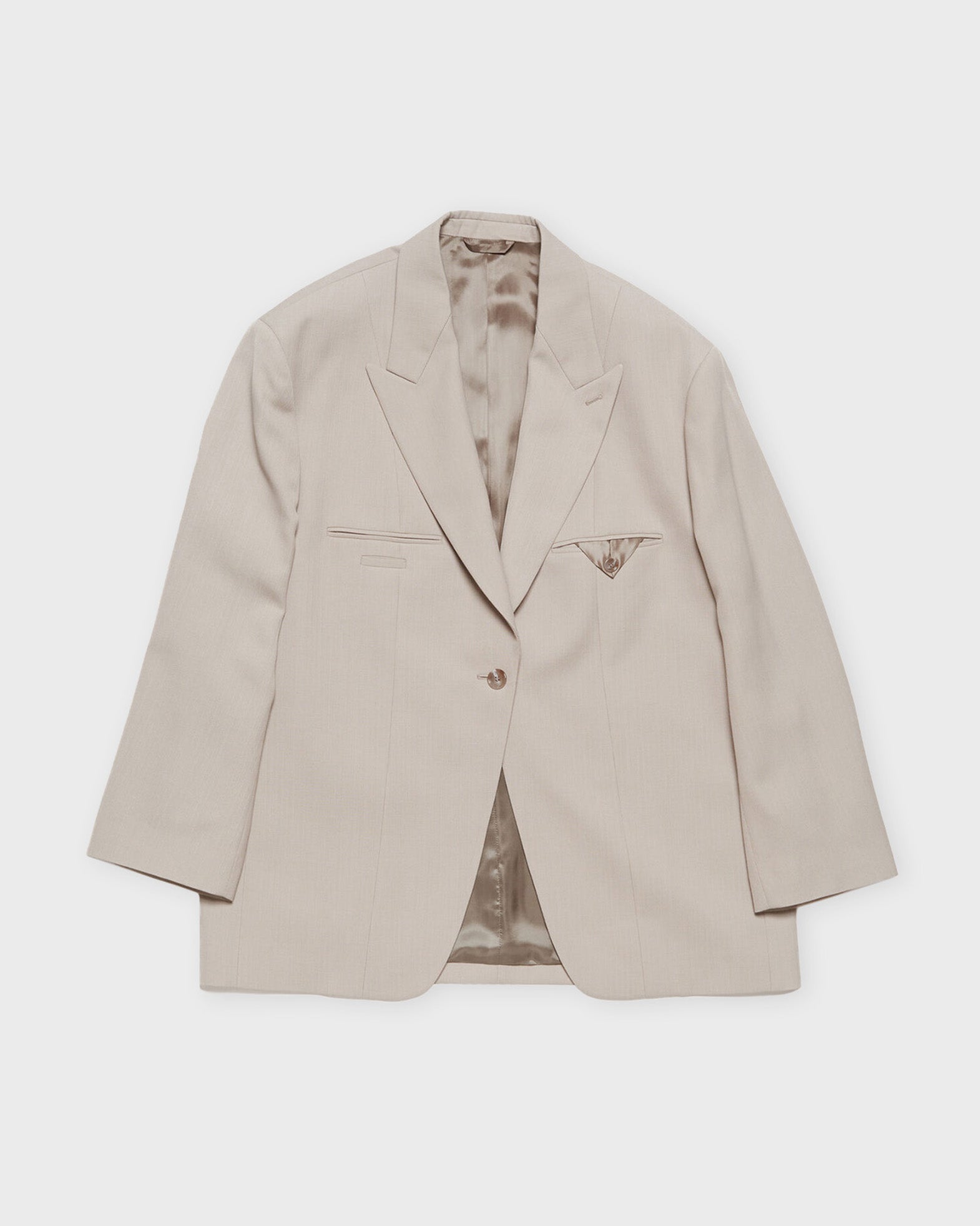 Acne Studios Blazer Singel Breasted Suit Beige von Acne Studios