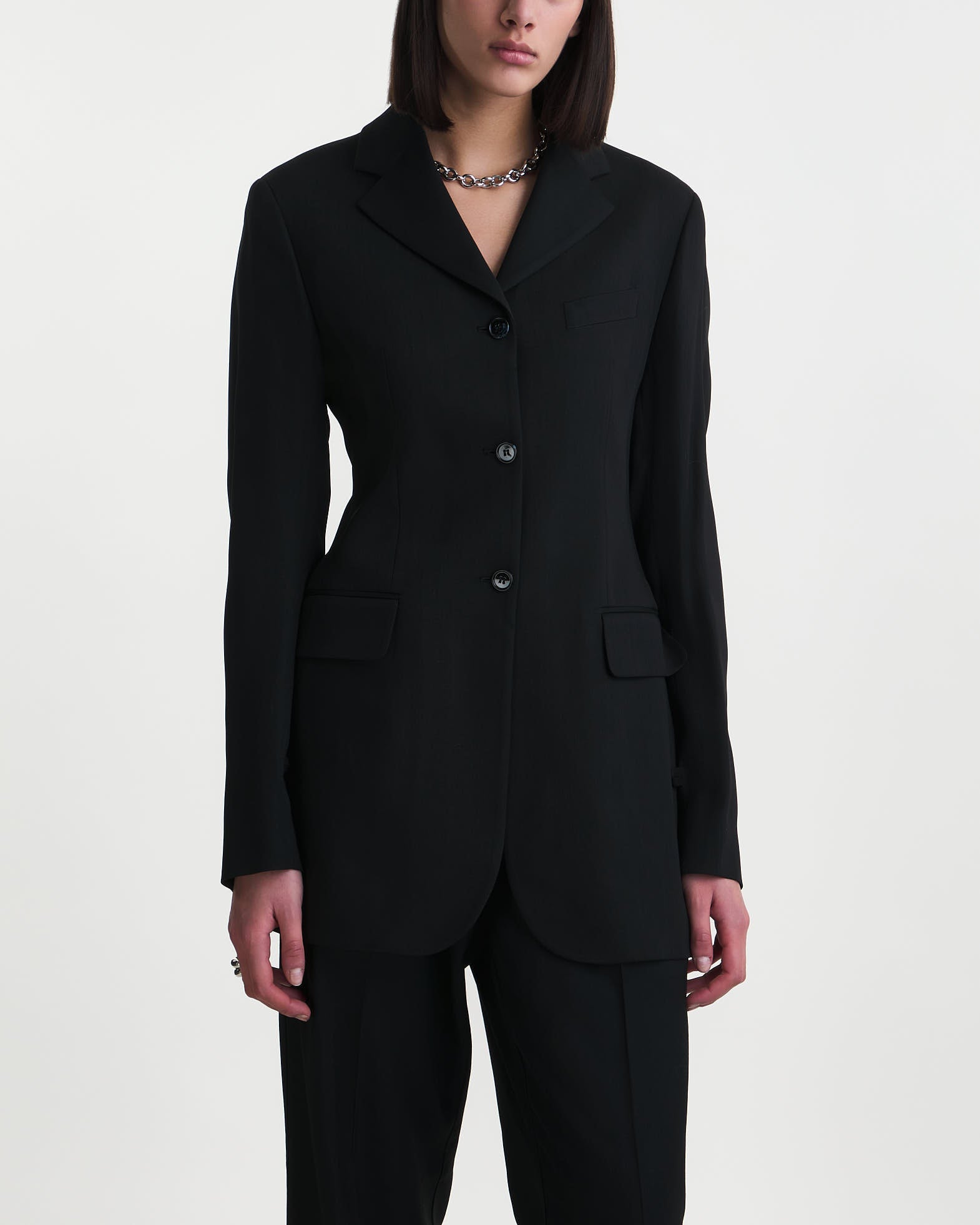 Acne Studios Blazer Single Breasted Suit Black von Acne Studios