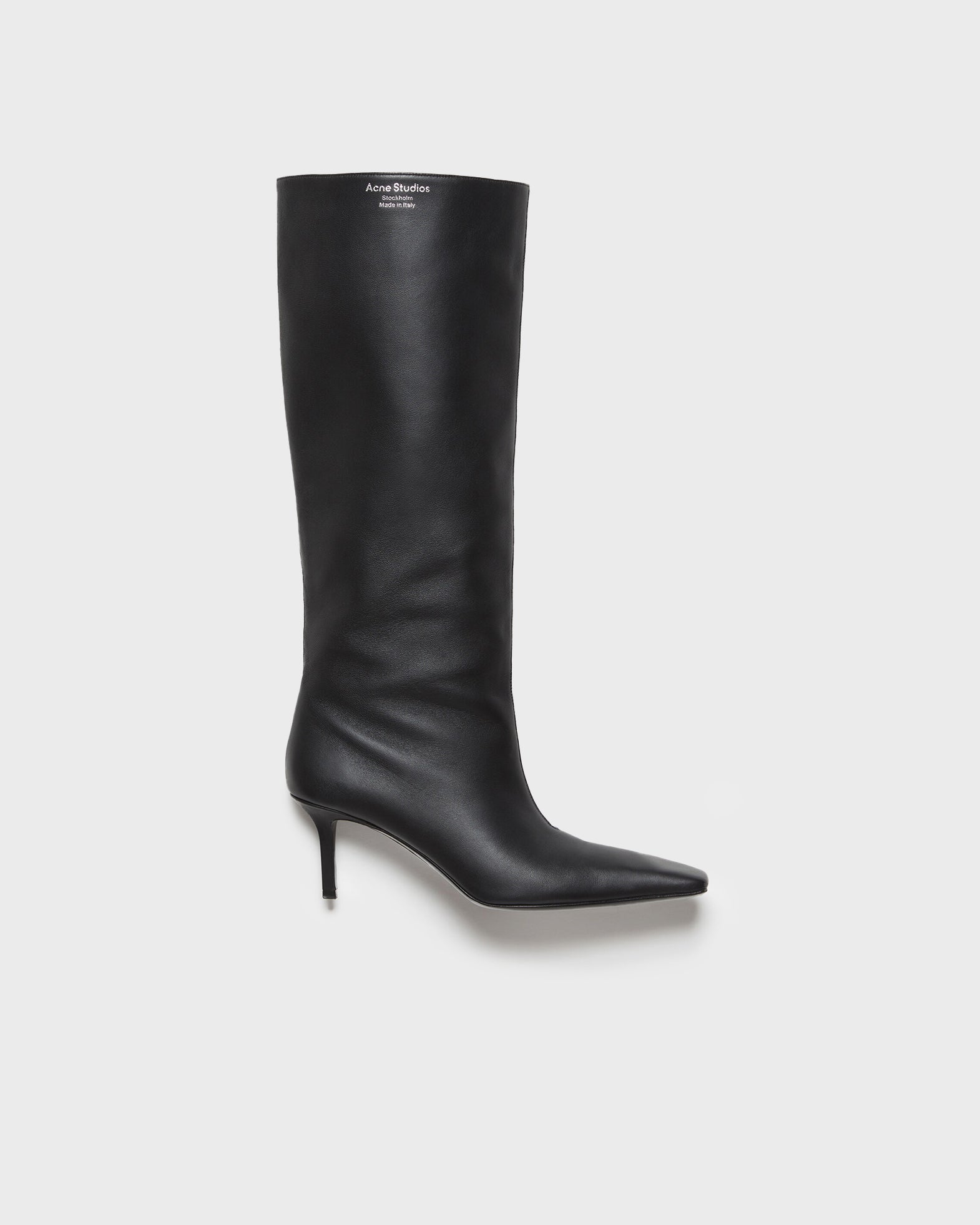 Acne Studios Boots Leather Pointed Black von Acne Studios